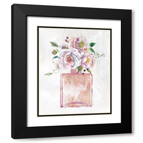 Fragrance of Summer I Black Modern Wood Framed Art Print with Double Matting by Robinson, Carol