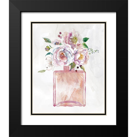 Fragrance of Summer I Black Modern Wood Framed Art Print with Double Matting by Robinson, Carol