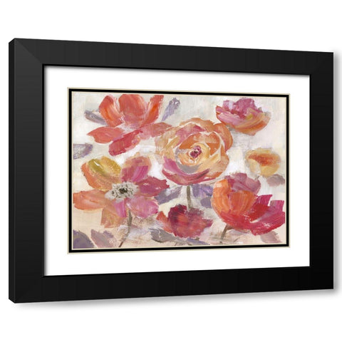 Fancy Free Black Modern Wood Framed Art Print with Double Matting by Nan