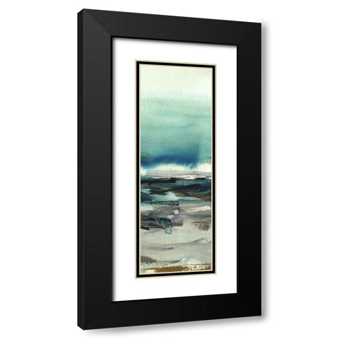 View From Slausson Mountain I Black Modern Wood Framed Art Print with Double Matting by Jill, Susan