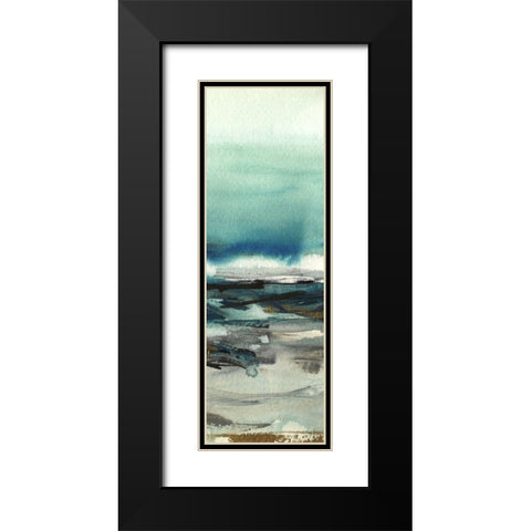 View From Slausson Mountain I Black Modern Wood Framed Art Print with Double Matting by Jill, Susan