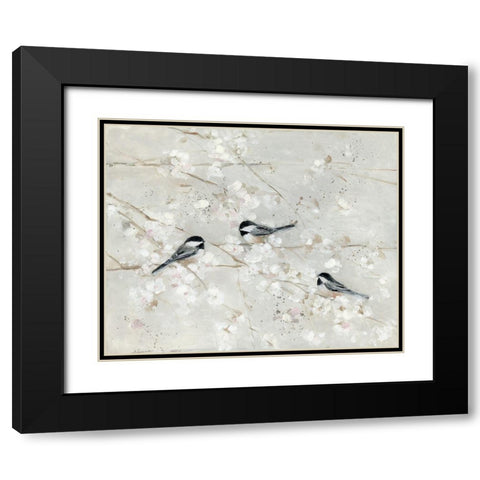 Natures Black Modern Wood Framed Art Print with Double Matting by Swatland, Sally