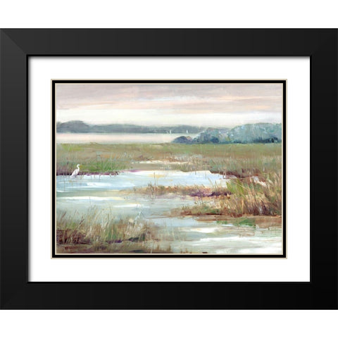 Early Morning Magic Black Modern Wood Framed Art Print with Double Matting by Swatland, Sally