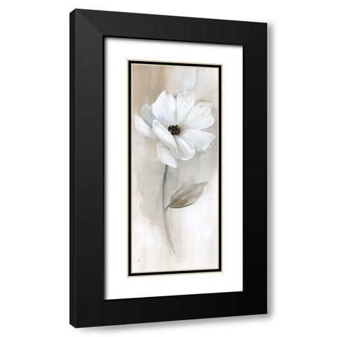 Sheer Elegance I Black Modern Wood Framed Art Print with Double Matting by Nan