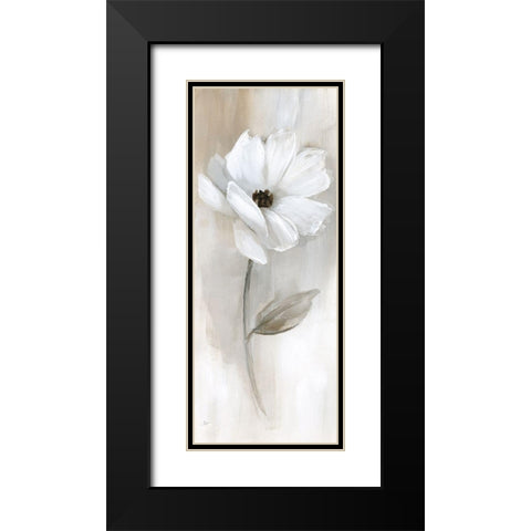 Sheer Elegance I Black Modern Wood Framed Art Print with Double Matting by Nan