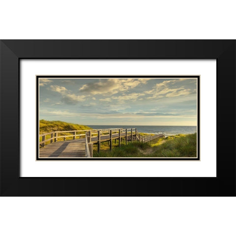 My Kind of Day Black Modern Wood Framed Art Print with Double Matting by Calascibetta, Mike