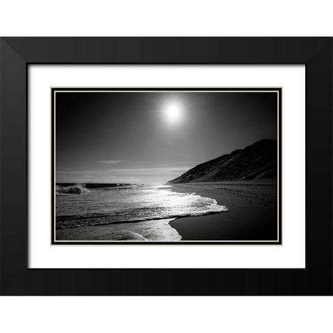 Against the Dune Black Modern Wood Framed Art Print with Double Matting by Foulke, Doug