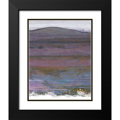 Majestic Mountains I Black Modern Wood Framed Art Print with Double Matting by Jill, Susan