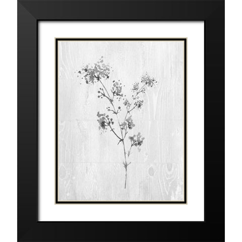 Neutral Meadow I Black Modern Wood Framed Art Print with Double Matting by Knutsen, Conrad