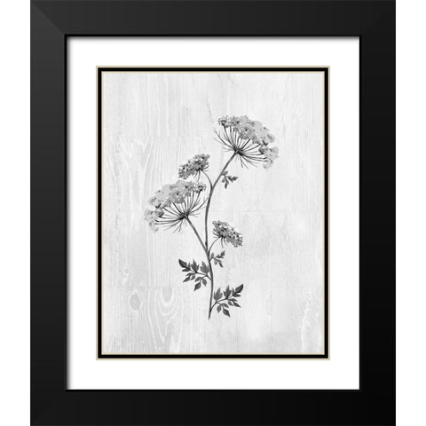 Neutral Meadow III Black Modern Wood Framed Art Print with Double Matting by Knutsen, Conrad