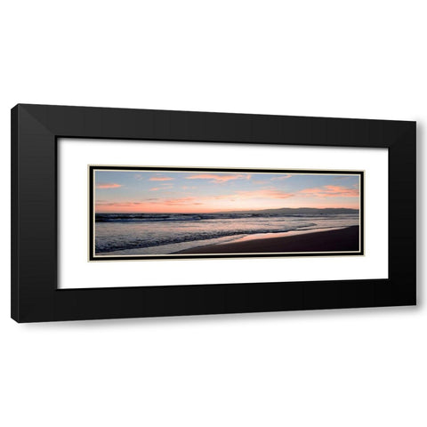 Venice Beach Black Modern Wood Framed Art Print with Double Matting by Carpentieri, Natalie