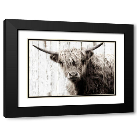 Highland Prize Black Modern Wood Framed Art Print with Double Matting by Sturdevant, Jay