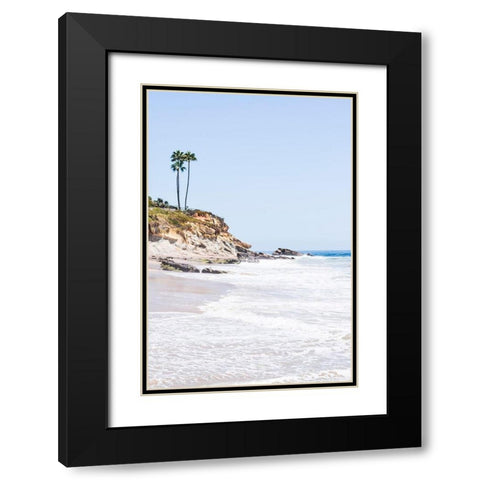 Faded Summer Black Modern Wood Framed Art Print with Double Matting by Carpentieri, Natalie