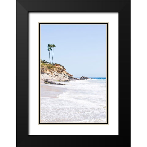 Faded Summer Black Modern Wood Framed Art Print with Double Matting by Carpentieri, Natalie