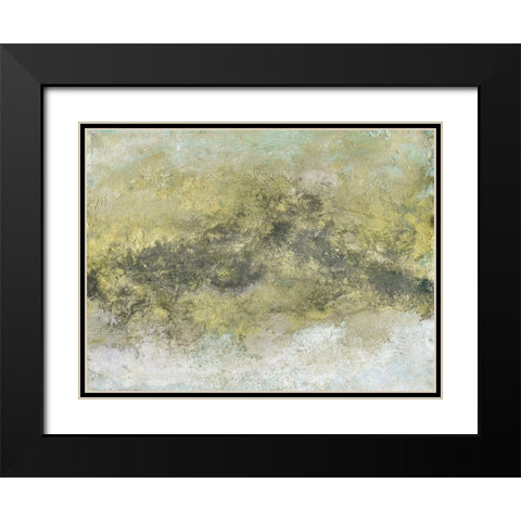Switchback Travels II Black Modern Wood Framed Art Print with Double Matting by Pattinian, Merri