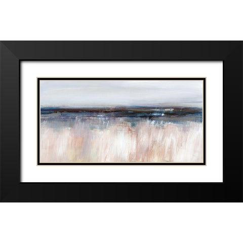 Tide at Dawn Black Modern Wood Framed Art Print with Double Matting by Jill, Susan