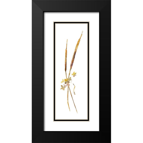 Fall Sketchbook III Black Modern Wood Framed Art Print with Double Matting by Troise Heidel, Theresa