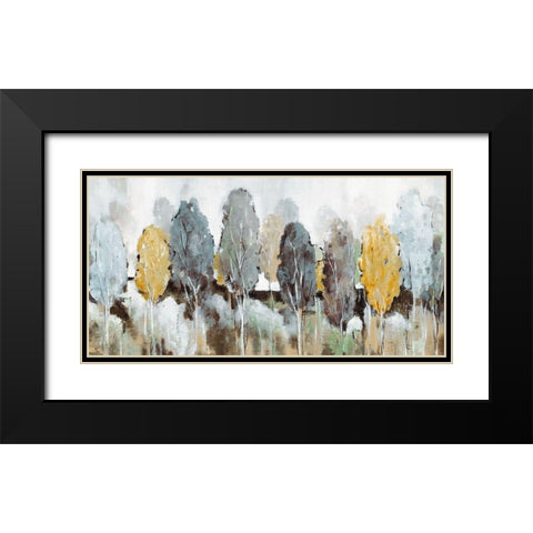 Golden Hour Black Modern Wood Framed Art Print with Double Matting by Robinson, Carol
