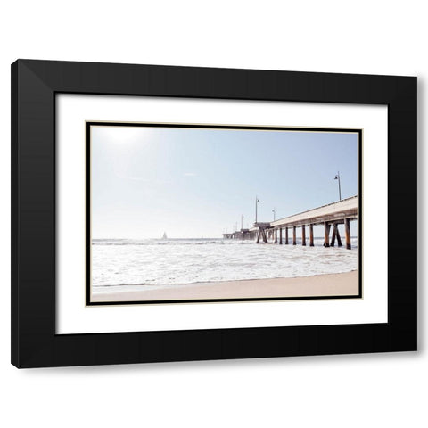 In the Sun Black Modern Wood Framed Art Print with Double Matting by Carpentieri, Natalie