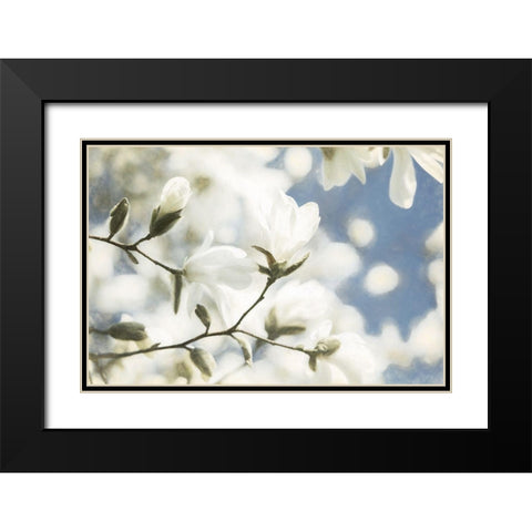 Unfolding Beauty Black Modern Wood Framed Art Print with Double Matting by Van de Goor, Lars