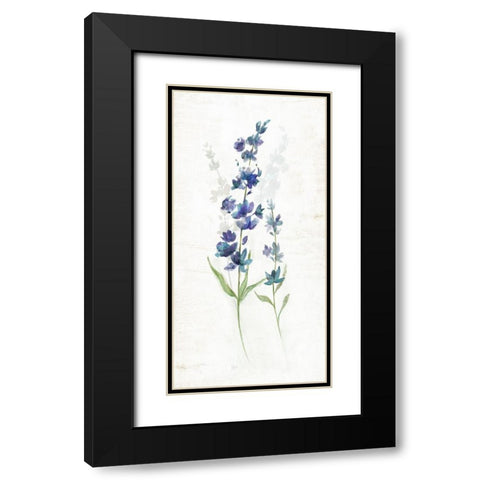 Fresh Cut Lavender I Black Modern Wood Framed Art Print with Double Matting by Nan