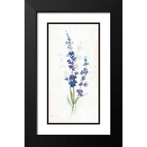 Fresh Cut Lavender II Black Modern Wood Framed Art Print with Double Matting by Nan