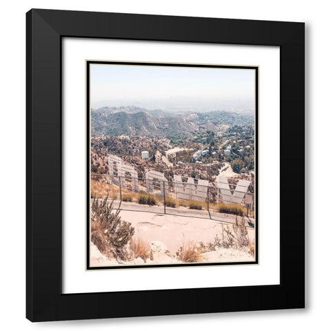 Hollywood I Black Modern Wood Framed Art Print with Double Matting by Carpentieri, Natalie