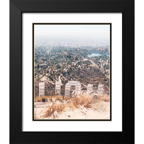 Hollywood II Black Modern Wood Framed Art Print with Double Matting by Carpentieri, Natalie