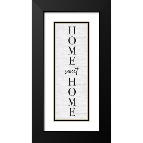 Sweet Home Black Modern Wood Framed Art Print with Double Matting by Carpentieri, Natalie