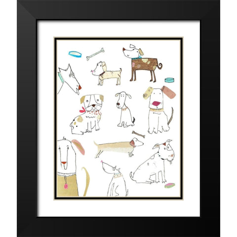 Second Nature Black Modern Wood Framed Art Print with Double Matting by Pope, Katherine and Elizabeth
