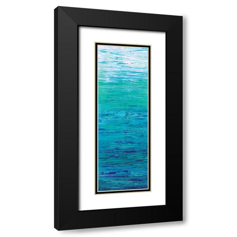 Changing Tides I Black Modern Wood Framed Art Print with Double Matting by Pattinian, Merri