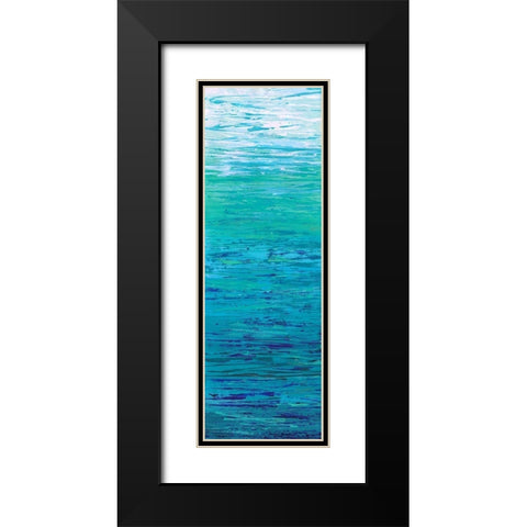 Changing Tides I Black Modern Wood Framed Art Print with Double Matting by Pattinian, Merri