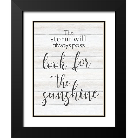 Look for the Sunshine Black Modern Wood Framed Art Print with Double Matting by CAD Designs