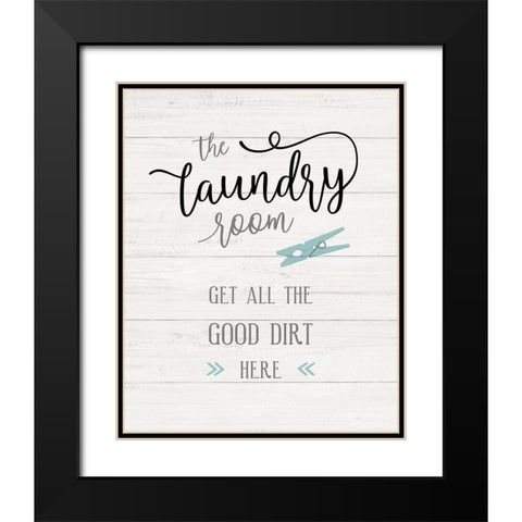 Good Dirt Black Modern Wood Framed Art Print with Double Matting by Carpentieri, Natalie