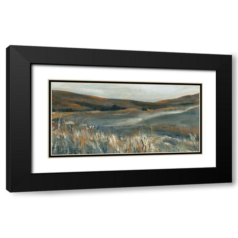 Copper Sunset Black Modern Wood Framed Art Print with Double Matting by Robinson, Carol