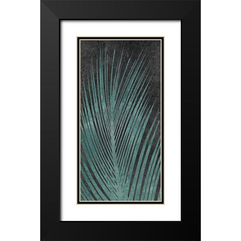 Palm Oasis I Black Modern Wood Framed Art Print with Double Matting by Carpentieri, Natalie