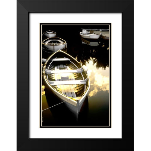Morning Ready Black Modern Wood Framed Art Print with Double Matting by Delimont, Danita