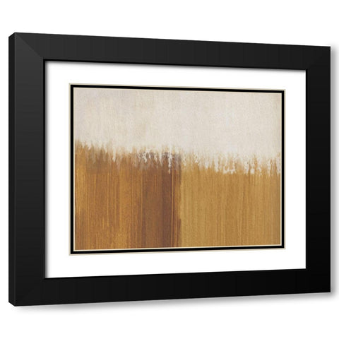 Sundown Black Modern Wood Framed Art Print with Double Matting by Jill, Susan