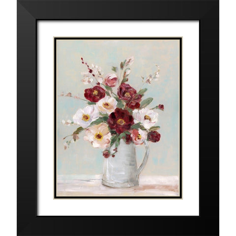 Summers Best Blooms Black Modern Wood Framed Art Print with Double Matting by Swatland, Sally