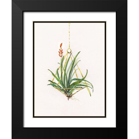 Gardenaire I Black Modern Wood Framed Art Print with Double Matting by Swatland, Sally