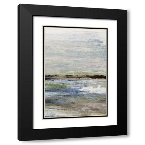 Wetlands II Black Modern Wood Framed Art Print with Double Matting by Jill, Susan
