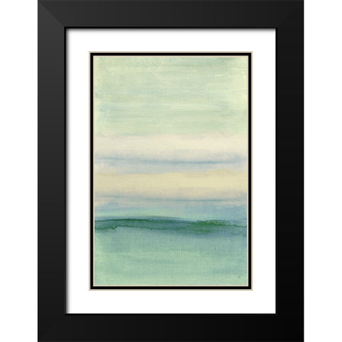 Campania I Black Modern Wood Framed Art Print with Double Matting by Jill, Susan