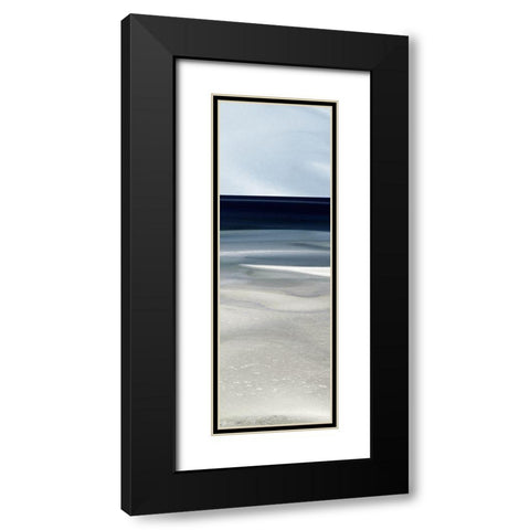 Tide Vista III Black Modern Wood Framed Art Print with Double Matting by Delimont, Danita