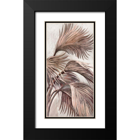 Sedona Palm I Black Modern Wood Framed Art Print with Double Matting by Pattinian, Merri