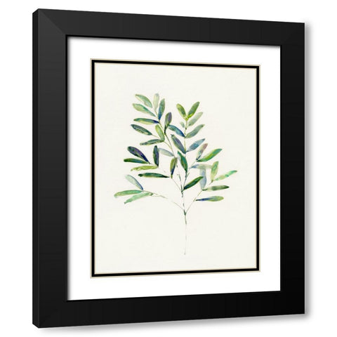 Breath of Spring I Black Modern Wood Framed Art Print with Double Matting by Swatland, Sally