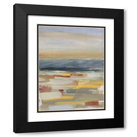 Indian Canyon II Black Modern Wood Framed Art Print with Double Matting by Jill, Susan