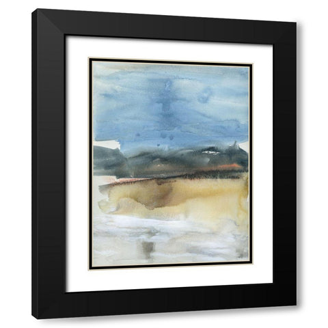 Mountain Shadows I Black Modern Wood Framed Art Print with Double Matting by Jill, Susan