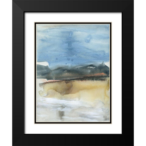 Mountain Shadows I Black Modern Wood Framed Art Print with Double Matting by Jill, Susan