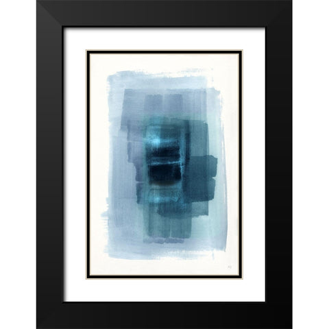 Sky I Black Modern Wood Framed Art Print with Double Matting by Jill, Susan