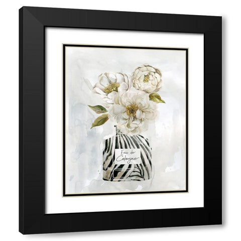 Feminine Wilds I Black Modern Wood Framed Art Print with Double Matting by Robinson, Carol